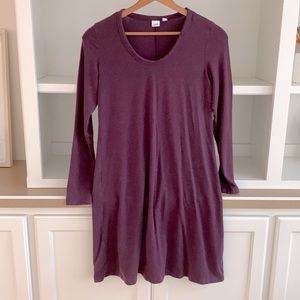 GAP long sleeve swing dress size medium
